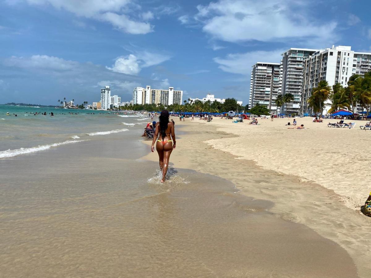 Hobie Oceanfront Apartment At Isla Verde San Juan Exteriér fotografie