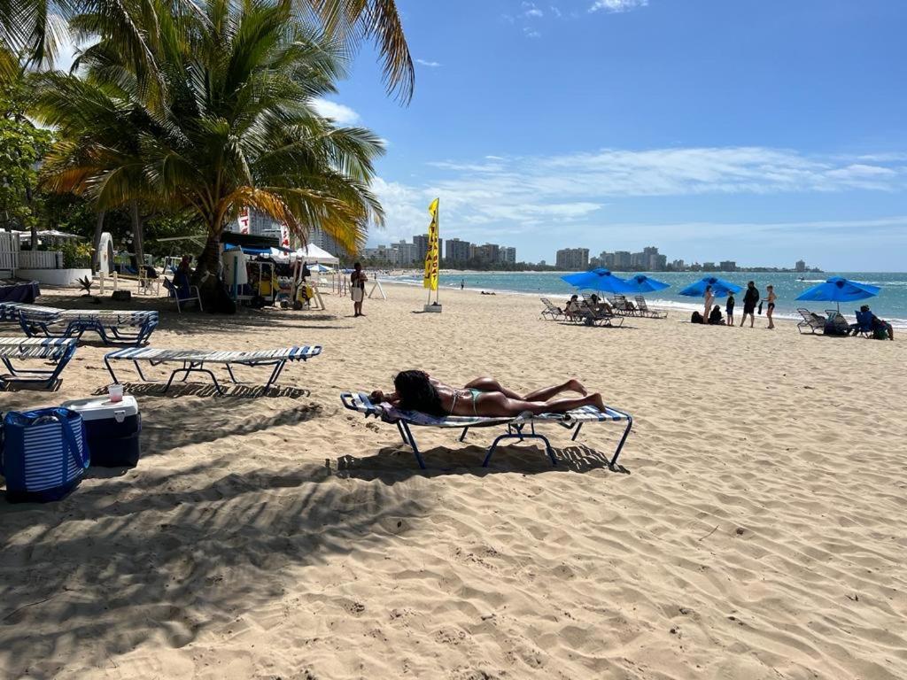 Hobie Oceanfront Apartment At Isla Verde San Juan Exteriér fotografie