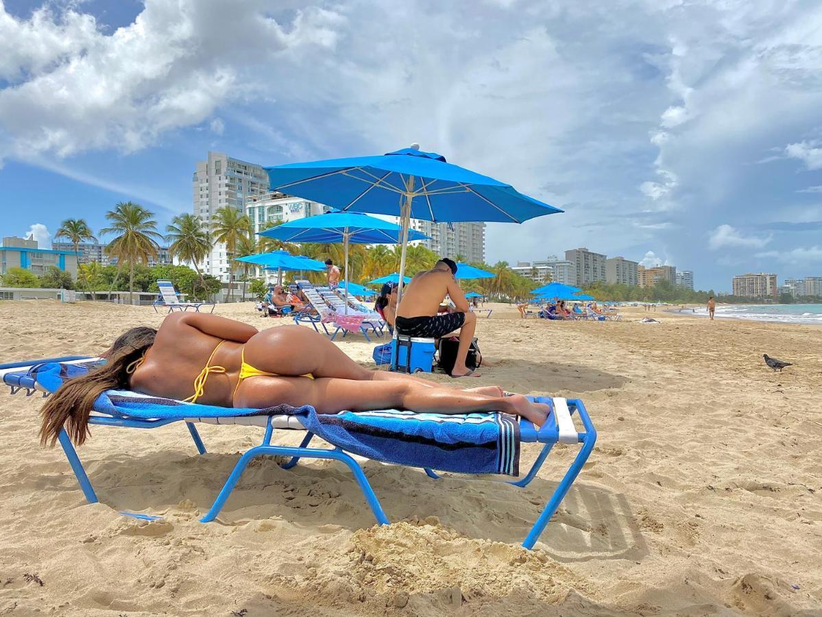 Hobie Oceanfront Apartment At Isla Verde San Juan Exteriér fotografie