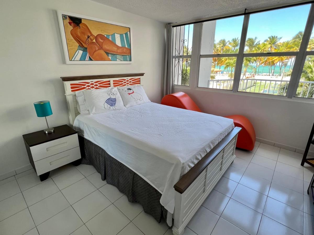 Hobie Oceanfront Apartment At Isla Verde San Juan Exteriér fotografie