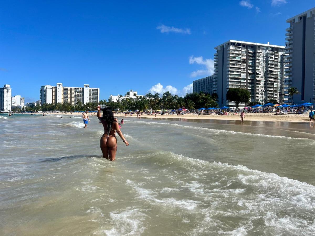 Hobie Oceanfront Apartment At Isla Verde San Juan Exteriér fotografie